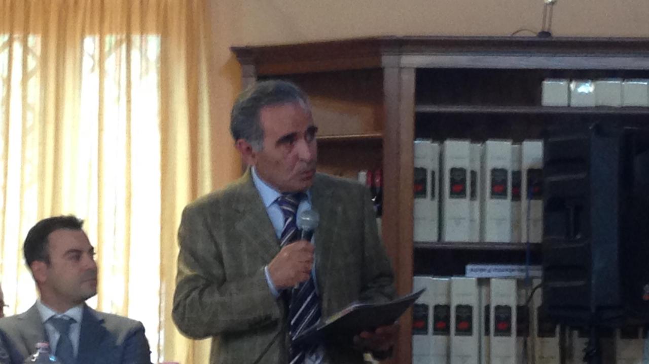 Un momento del convegno per i 65 anni della Cantina sociale