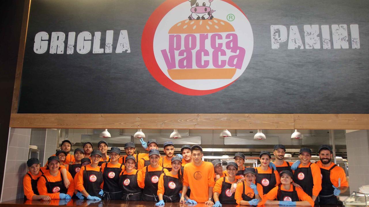 L'inaugurazione del "Porca Vacca" a Livorno