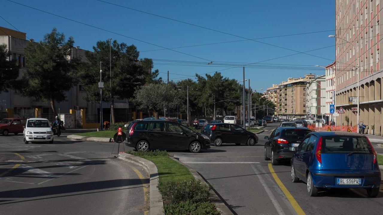 L'incrocio con via Cadello