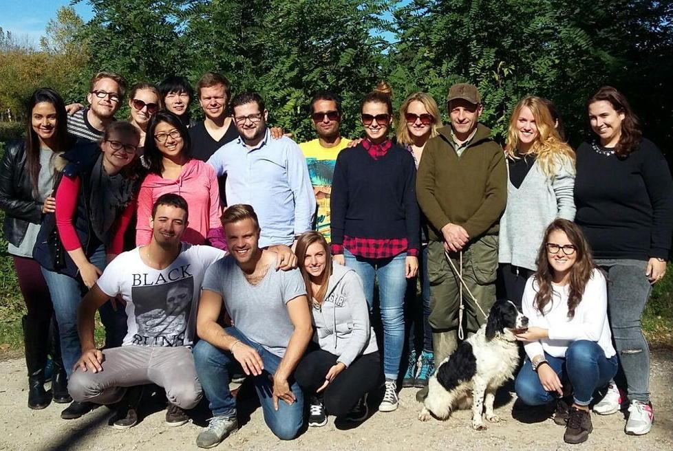 Studenti di Slowfood a Volterra 