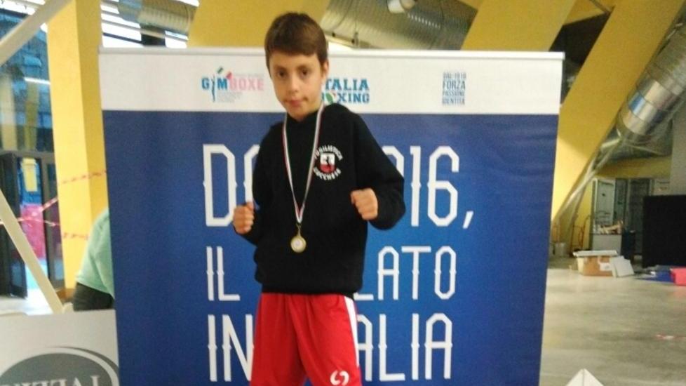 Il giovane Matteo conquista il titolo italiano “cangurini”