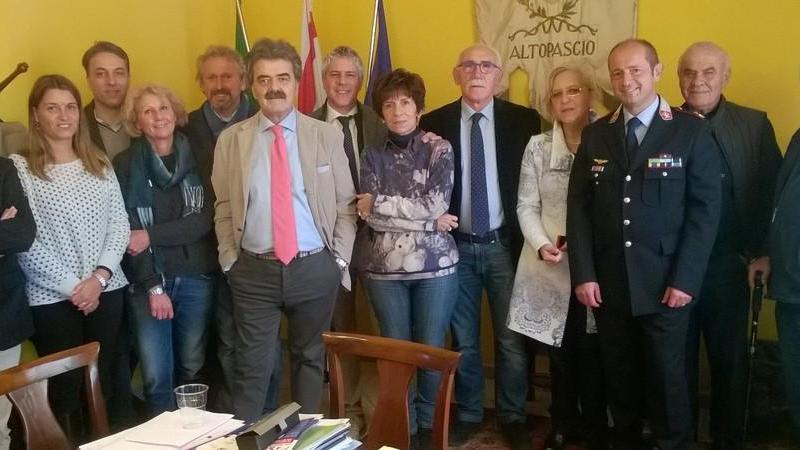 Marchetti torna in Comune e i dipendenti lo festeggiano