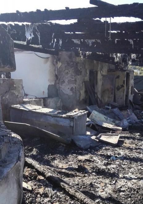 I resti del bar Le Quattro More a Turas