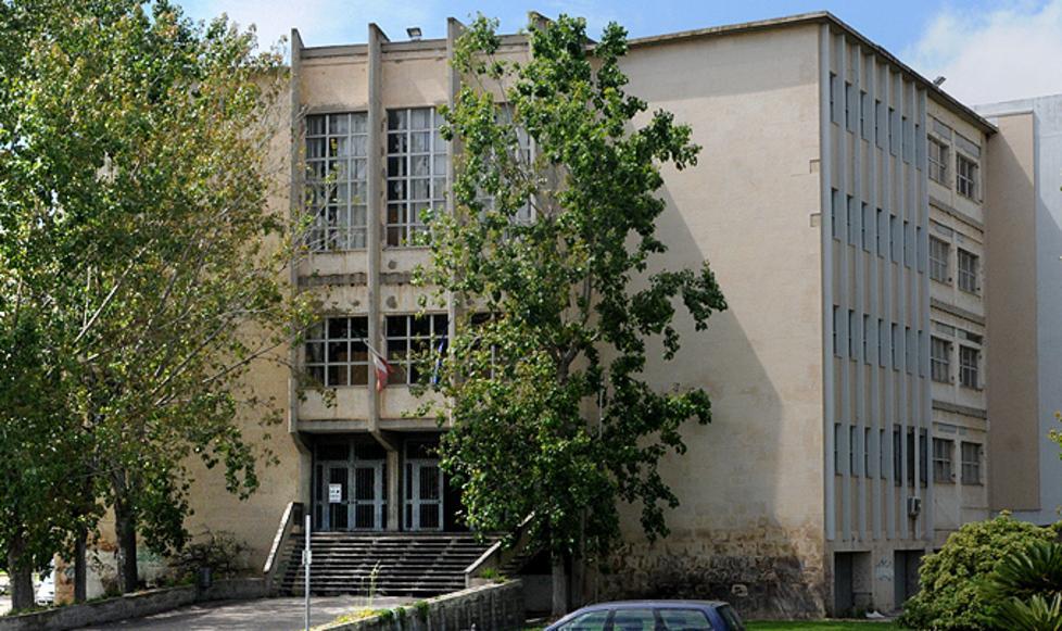 Il palazzo di giustizia di Oristano