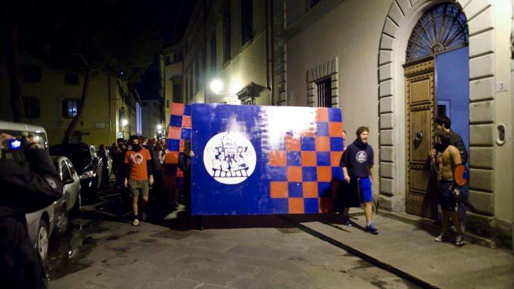Un momento della tradizionale sfida