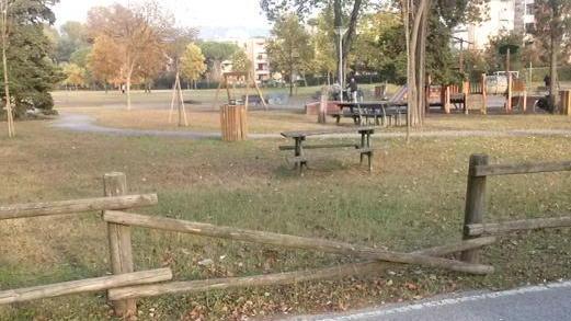 Il parco degradato alla Croce Verde