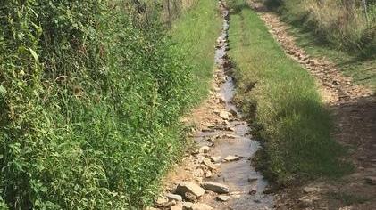 Spreco d’acqua a Monte Longu