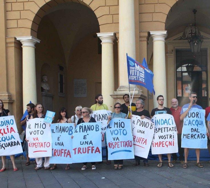 Sel: «Acqua pubblica, alleanza col Pd a rischio» 