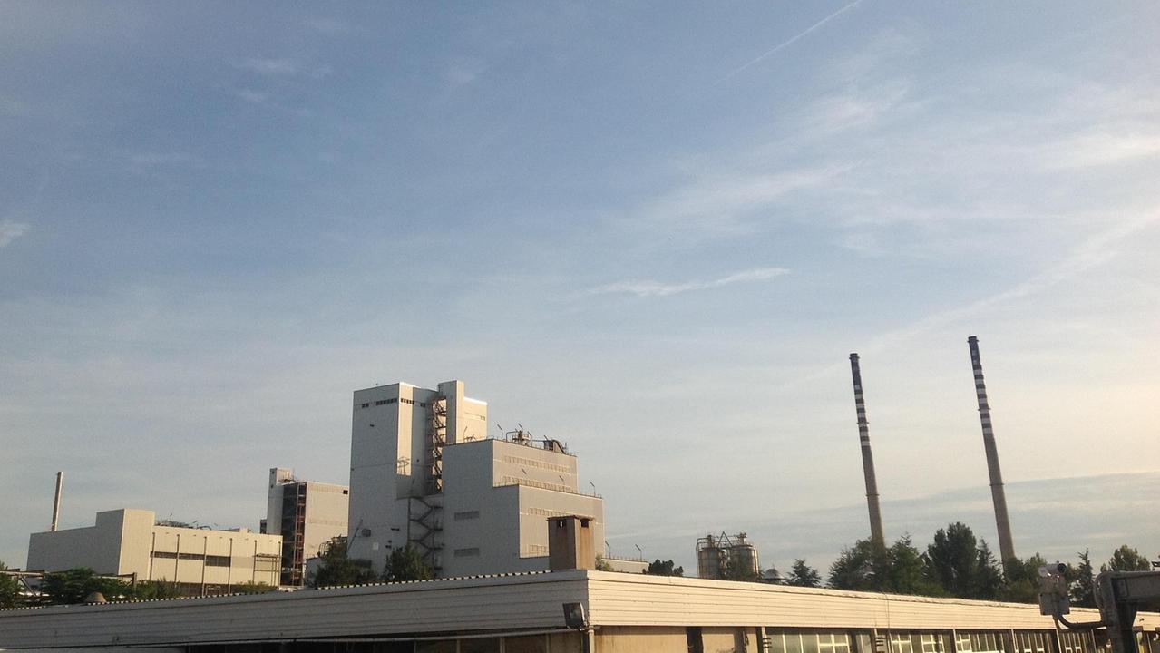 Lo stabilimento di Ottana Polimeri