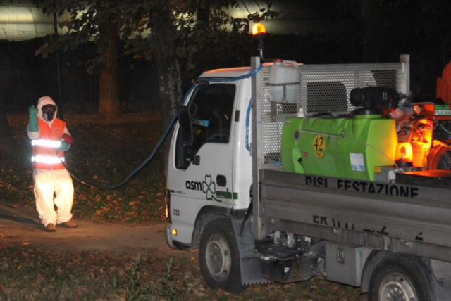 Disinfestazione alle Badie