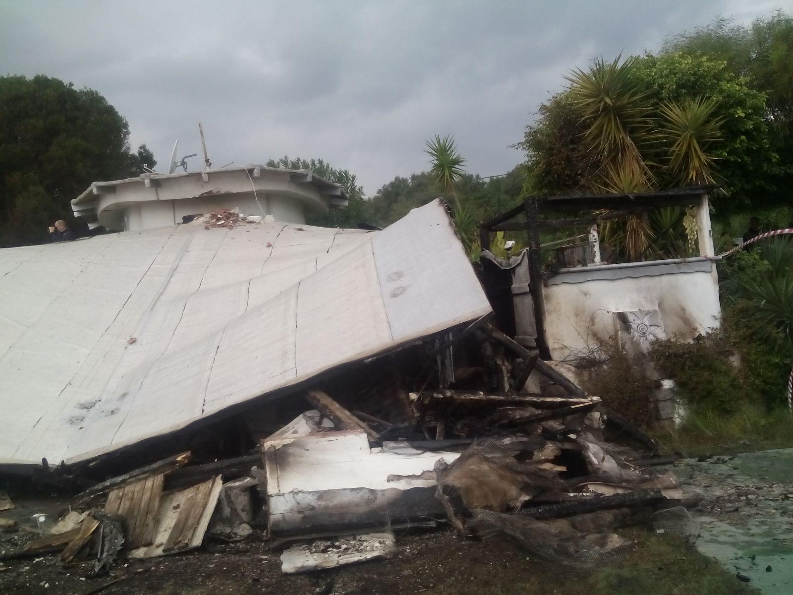 Il Mai Tai distrutto dalle fiamme 