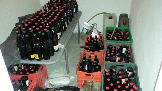 Recuperato a Cadelbosco Sopra un furgone con oltre 500 bottiglie di vino rubate