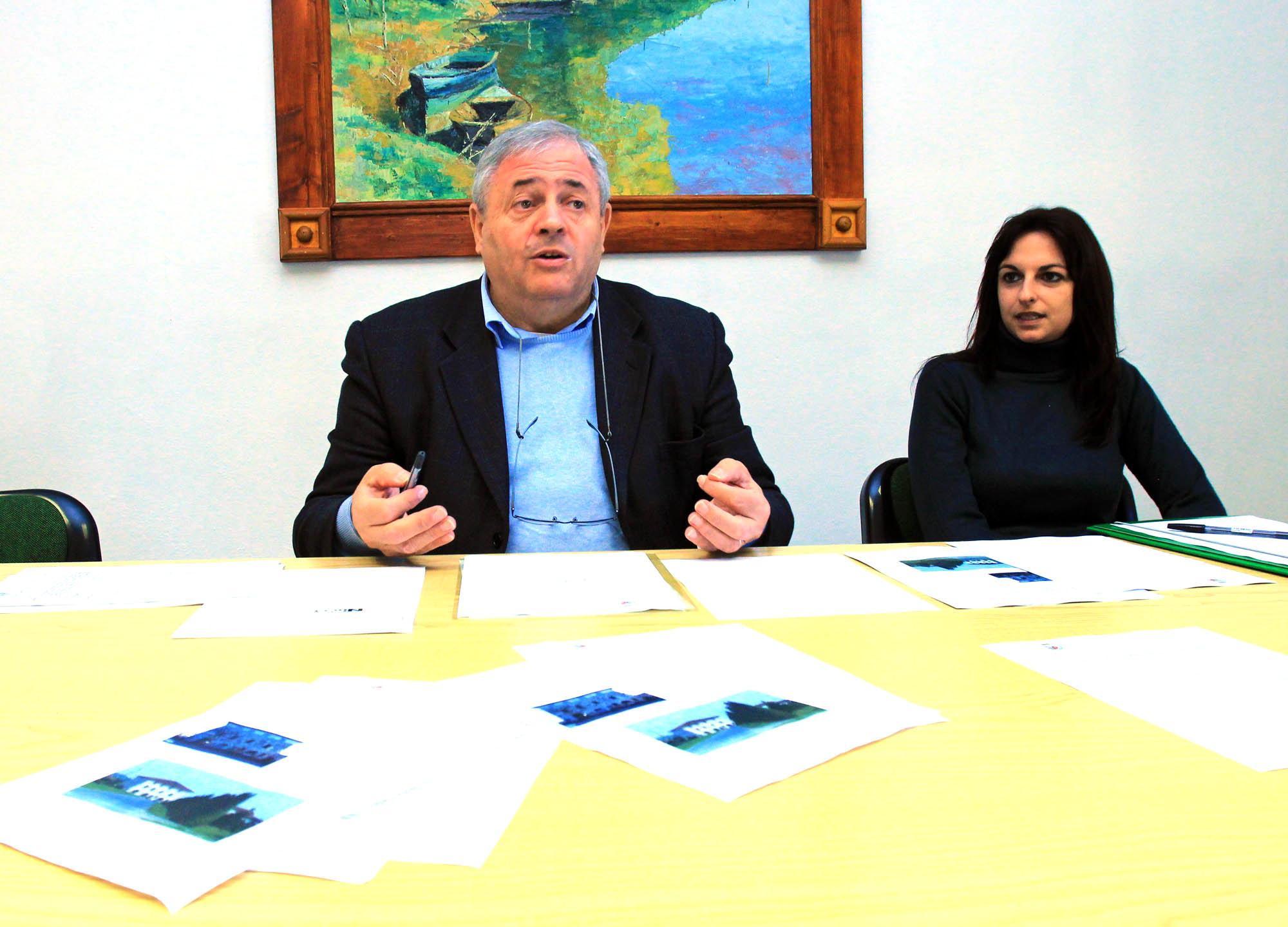 Il sindaco Galligani alla presentazione della giornata del 9 novembre (foto Nucci)