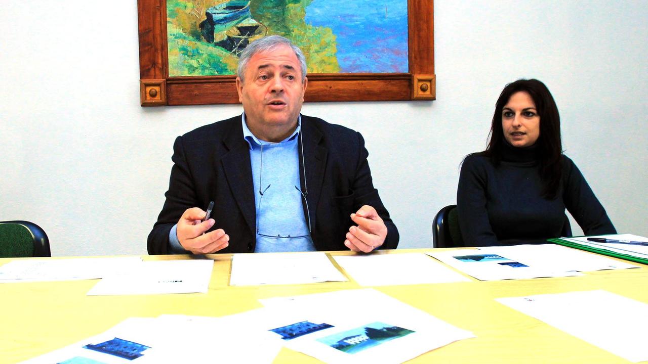 Il sindaco Galligani alla presentazione della giornata del 9 novembre (foto Nucci)