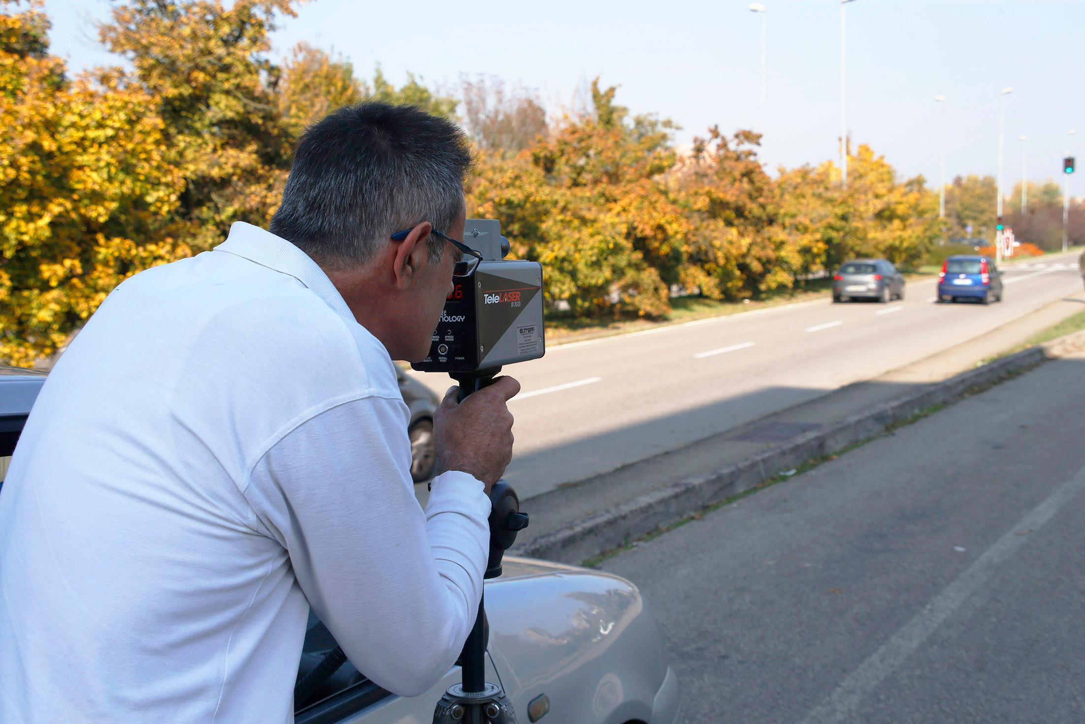 Test con l'autovelox a Modena: sulle strade si corre come in pista 