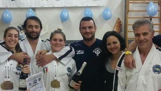 Holzner e Mori, magica coppia d’oro del taekwon-do