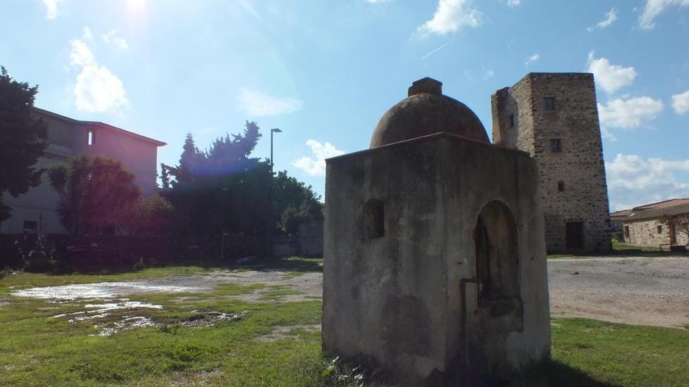 Una perdita d’acqua a Sant’Antonio