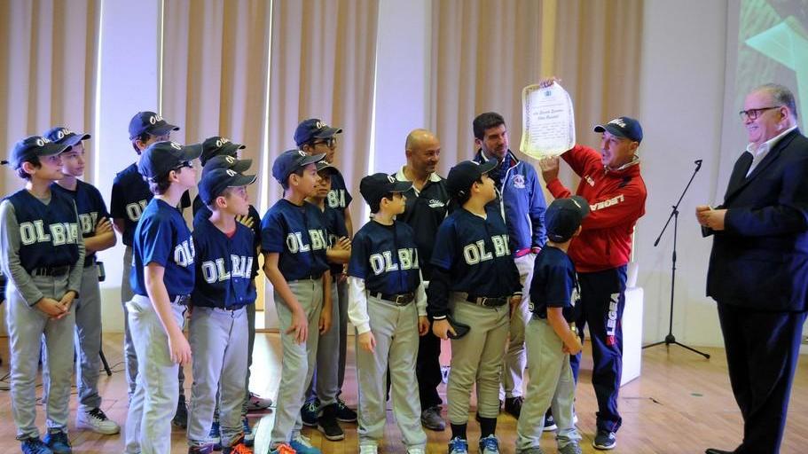 L’amministrazione premia l’Olbia baseball