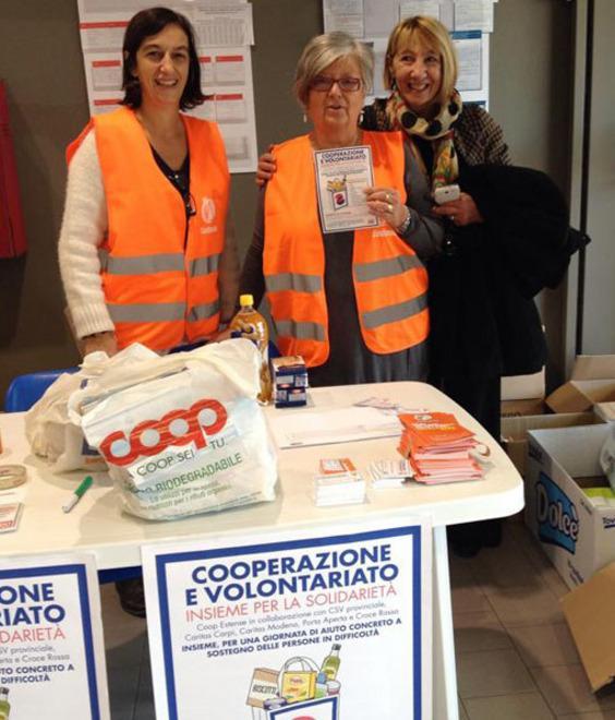 Successo per la raccolta alimentare