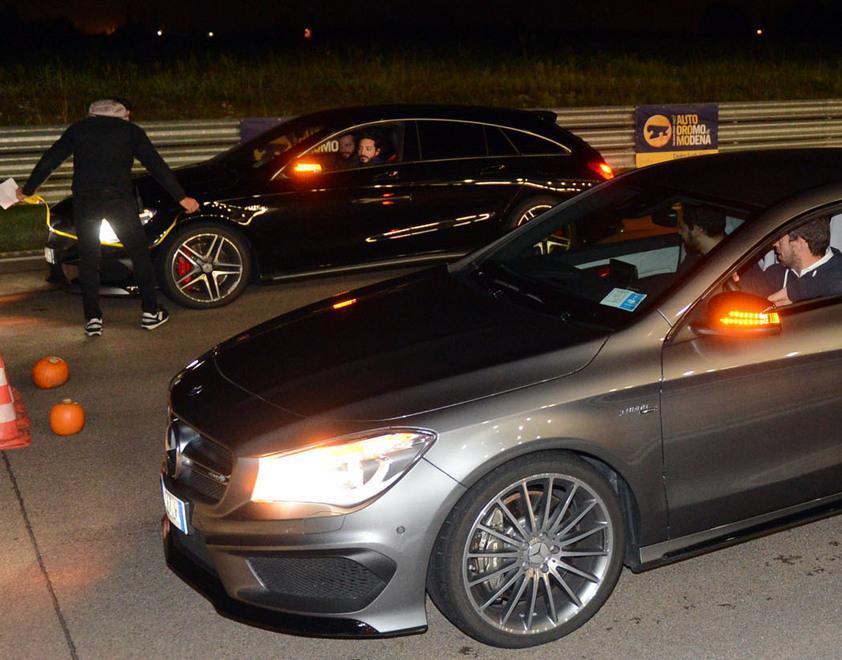 Mercedes Cla shooting brake: in pista con caccia al tesoro