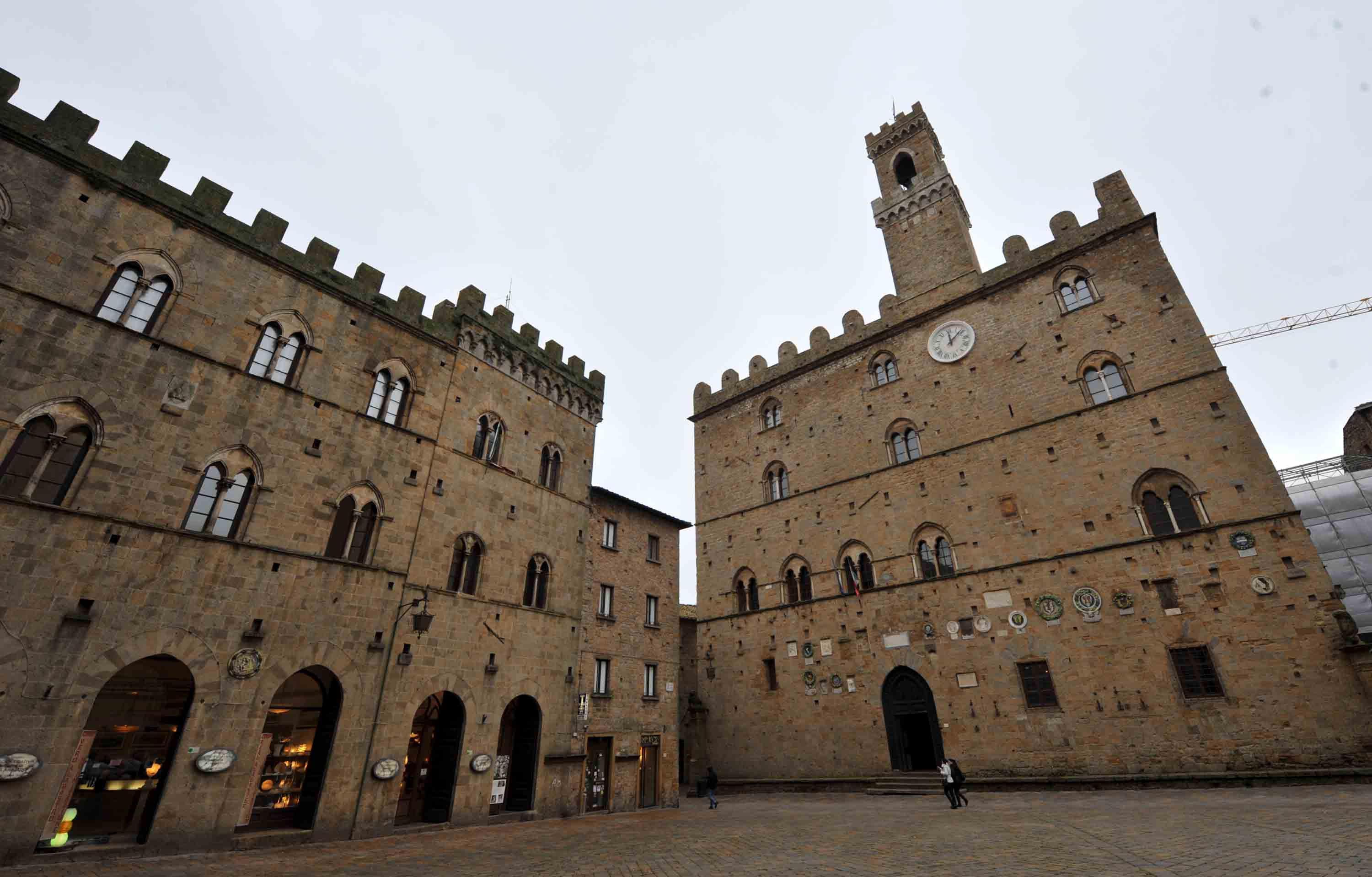 Palazzo dei Priori, sede dell'amministrazione comunale di Volterra (Foto di Franco Silvi)