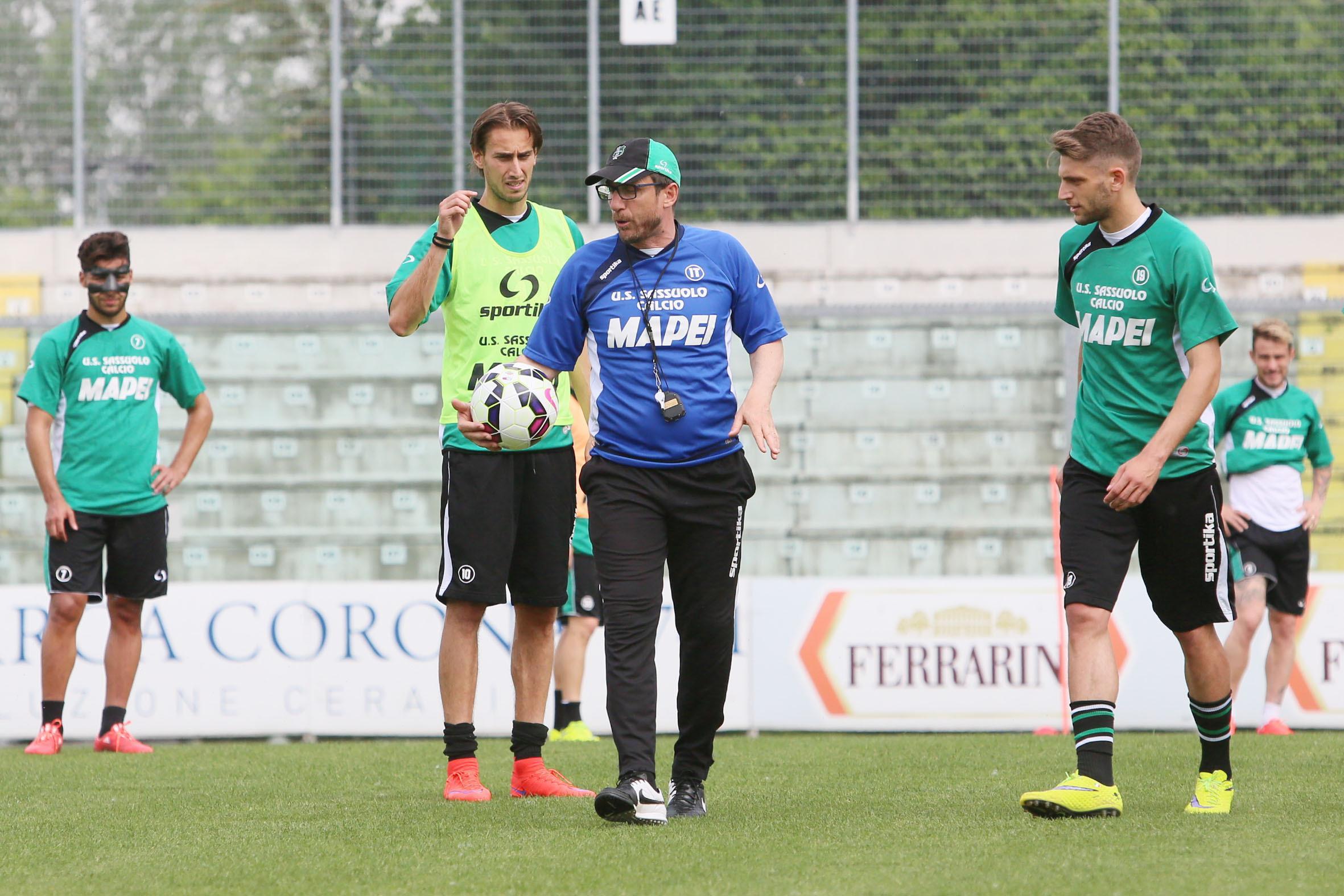Il tecnico del Sassuolo Eusebio Di Francesco