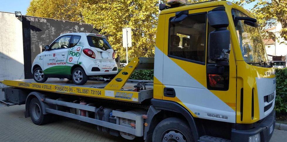 L’auto del Comune in divieto di sosta Scatta la rimozione 