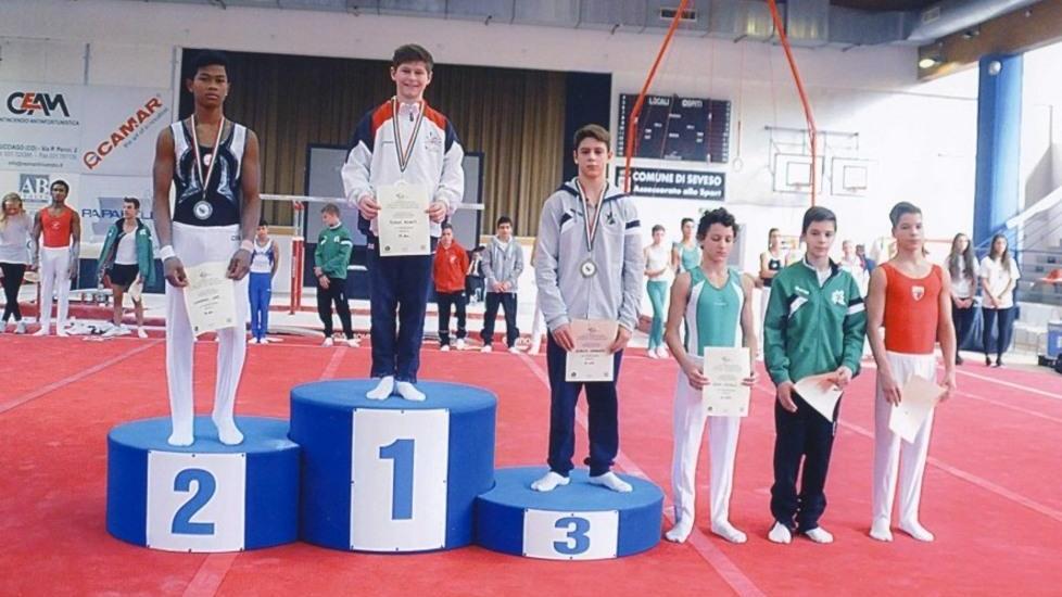 Umberto Zurlini in evidenza nella “Autumn Gym Cup”