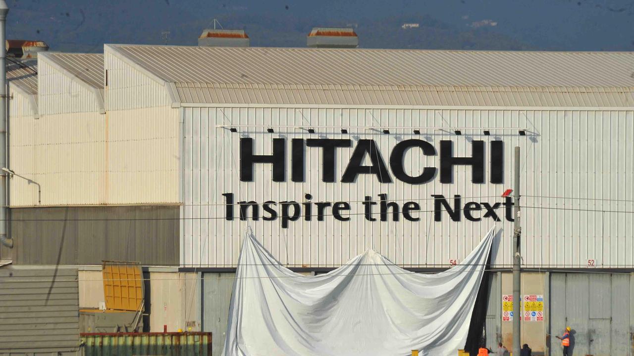 Breda, scoperte le nuove insegne "Hitachi"