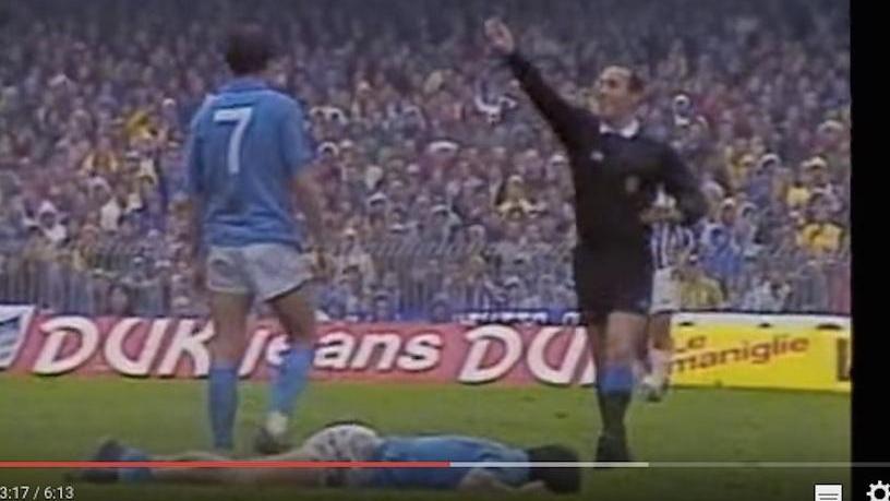 Il pisano Redini e quel “giallo” a Maradona