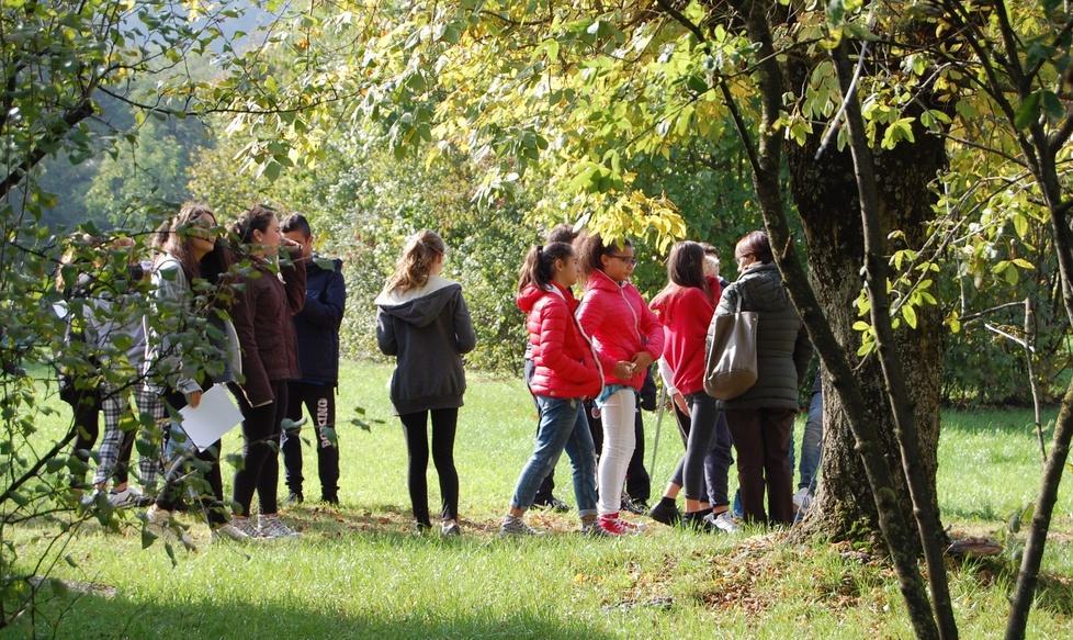 Quattro Castella, visita all’orto botanico 