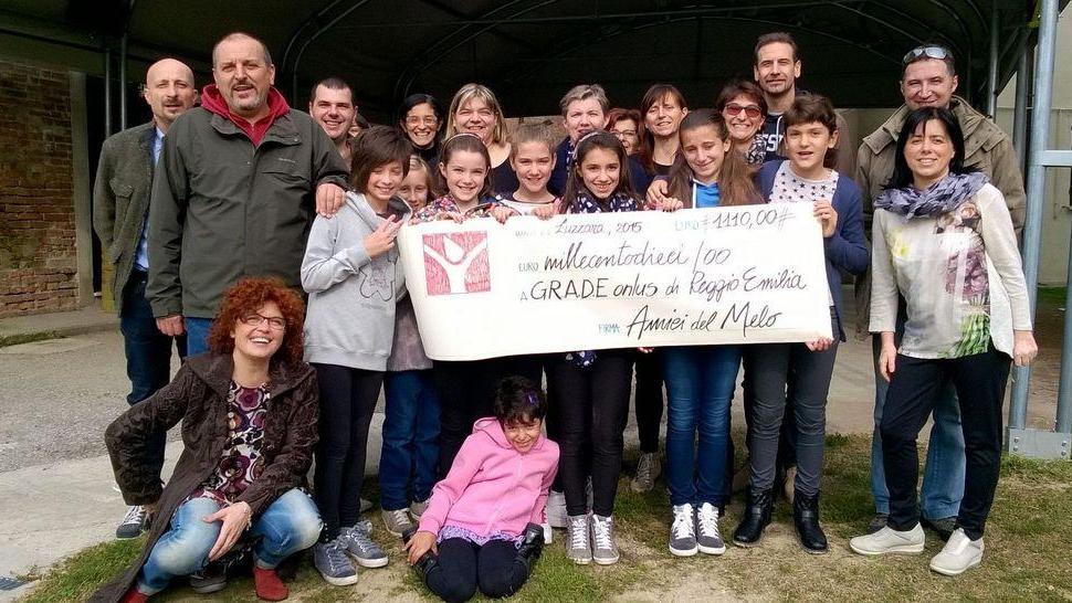 Un contributo al Grade donato dagli “amici del Melo”