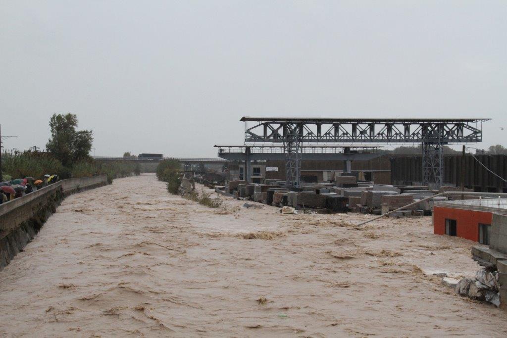 L'alluvione a Marina di Carrara
