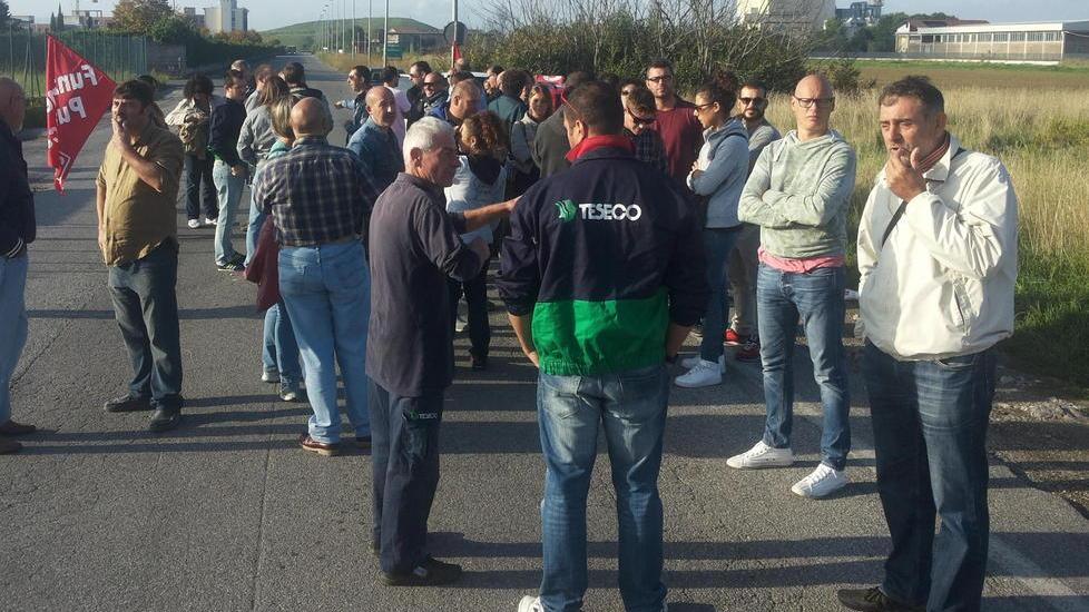 Teseco, la Regione con i dipendenti