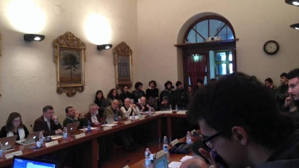 Blitz in Senato accademico «Ecco cosa chiediamo»