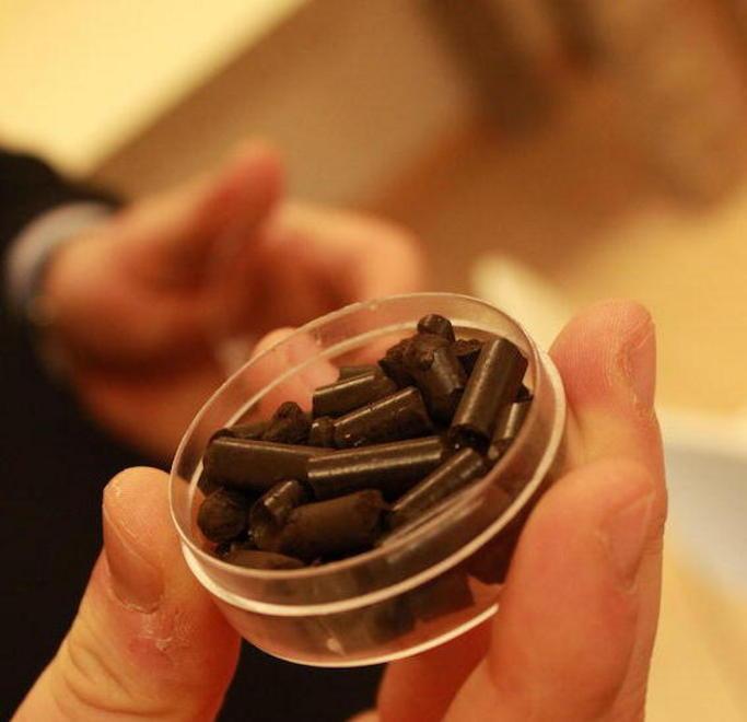 La carbonizzazione produrrà lignite e fertilizzanti