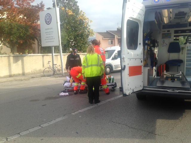 I soccorsi dopo l'incidente a Titignano