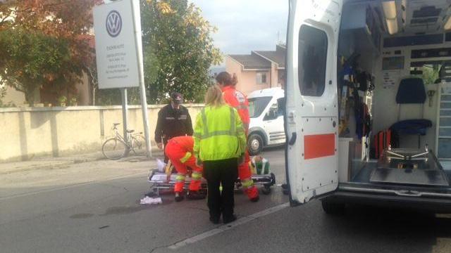 I soccorsi dopo l'incidente a Titignano