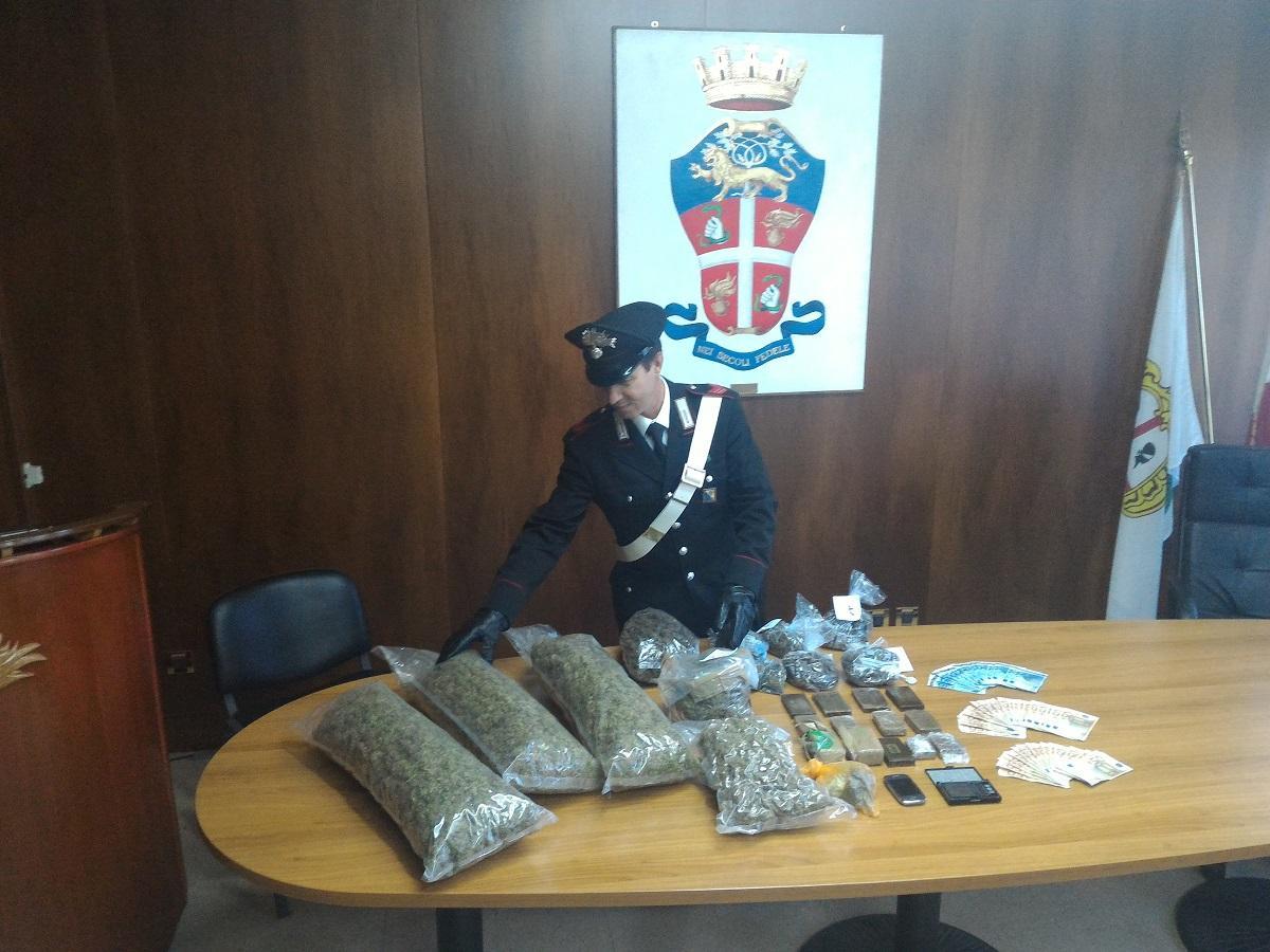 La droga sequestrata