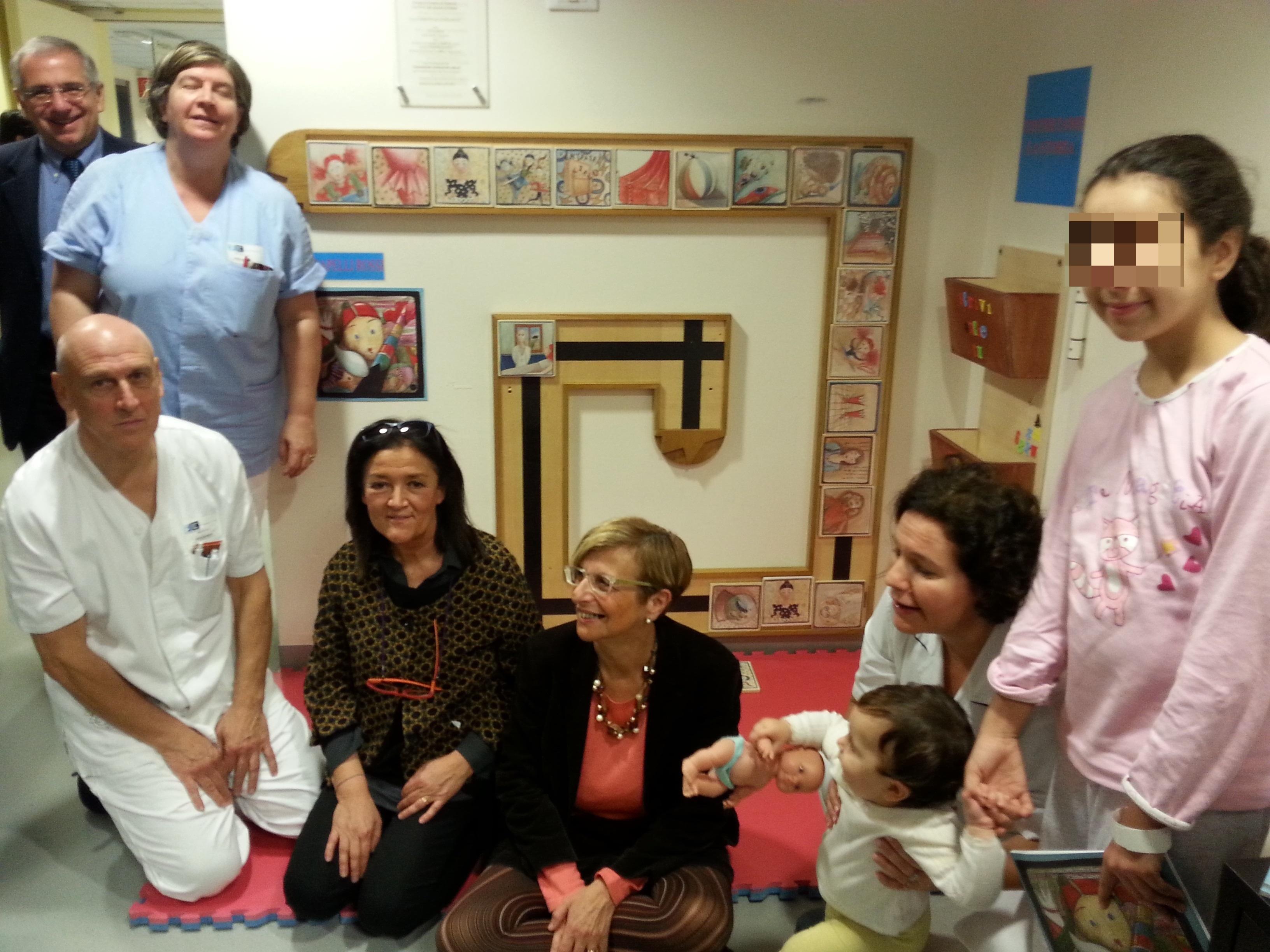 Storie fai-da-te per i bimbi ricoverati in pediatria