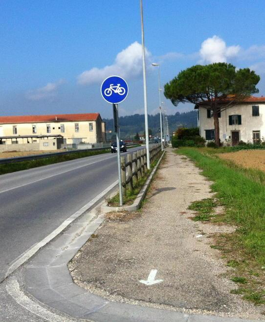 Castelfranco, c’è la ciclopista ma nessuno va a pedalarci
