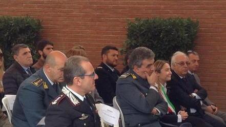 Finanza, taglio del nastro alla caserma di via Catena