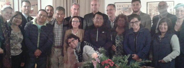 Larderello, cileni in visita per studiare la geotermia 