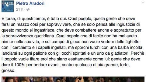 «Do sempre il 100% per andare avanti»