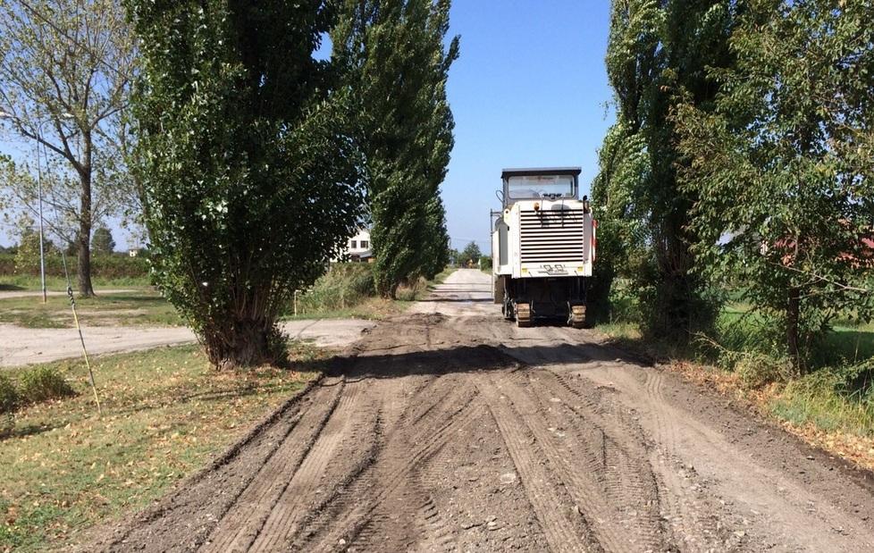 Finita l’asfaltatura di Strada Valle 