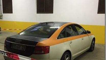 L'autovettura usata dai due