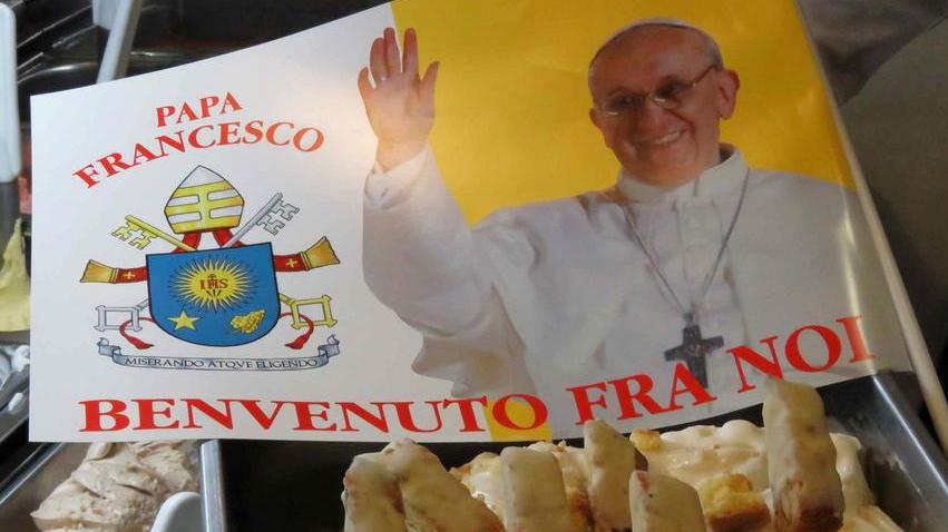 La crema Francesco dedicata al Santo Padre