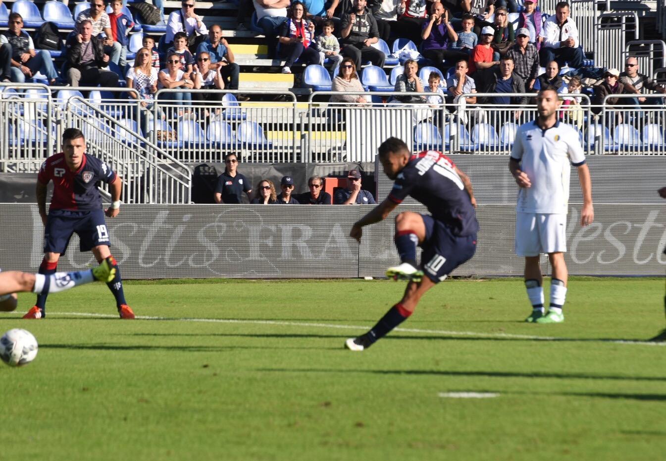 Il gol di Joao Pedro al 6' contro il Modena