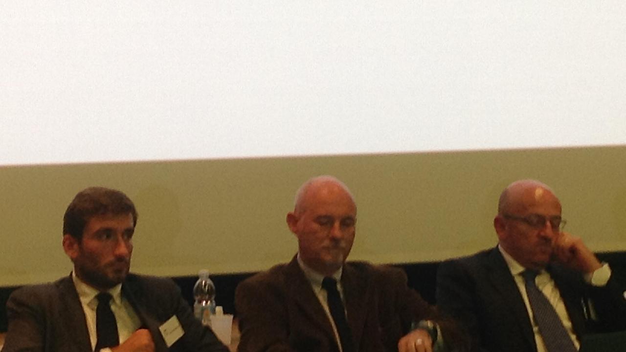 Da sinistra Achille Onorato (Toremar), Raoul Zanelli Bono (Elba Ferries) e Luca Morace (Blu Navy)