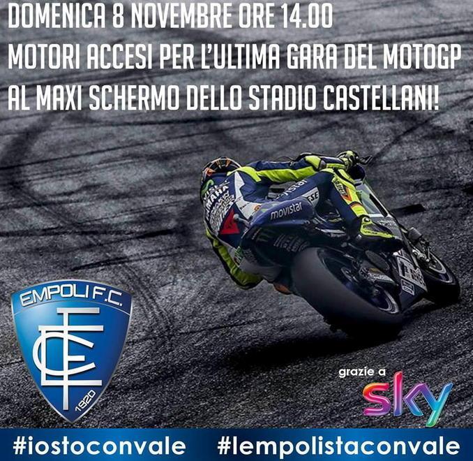 Al Castellani per tifare... Valentino 